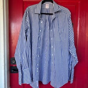 Brooks Brothers Long Sleeve Dress Shirts 16.5 35 inch Work Attire Professional L